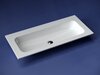 Ceramica Nova Grace CN7013WX Раковина накладная без отверстия под смеситель, 101x45.7, цвет: белый