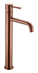 Смеситель для умывальника высокий, Uno Brushed Bronze