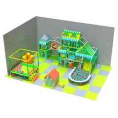 Детский игровой лабиринт «Весёлый городок» 70 м²