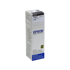 Контейнер с чернилами Epson T6641 C13T66414A чер. для L100