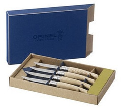 Набор столовых ножей Opinel VRI Ashwood (4 штуки)