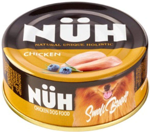 NUX консервы для собак мелких пород беззерновые (цыпленок) 100 г