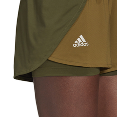 Женские теннисные шорты Adidas Match Shorts W - wild pine/aluminium/wild moss