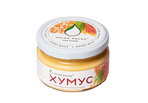 Хумус с кедровыми орешками "Volkomolko", 200г