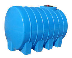 Бочка Экогрупп ДВ 3000 л. (3080 л.) горизонтальный (1500x1420x2070см;синий) - арт.561103