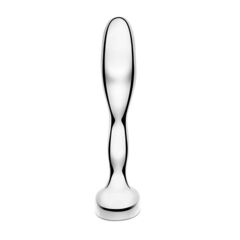 Стальной стимулятор простаты Stainless Steel Prostate Plug - 11,5 см. - 