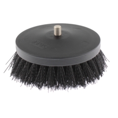 SGCB Pneumatic Carpet Brush Black - щетка-насадка на дрель для чистки текстиля жесткая, 90мм