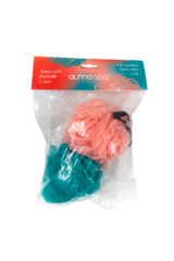 ALMASPA Мочалка круглая, 2 шт