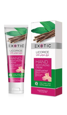 Exotic EX-30 Крем увлажняющий  для рук и кутикулы (I Licorice)  100 ml