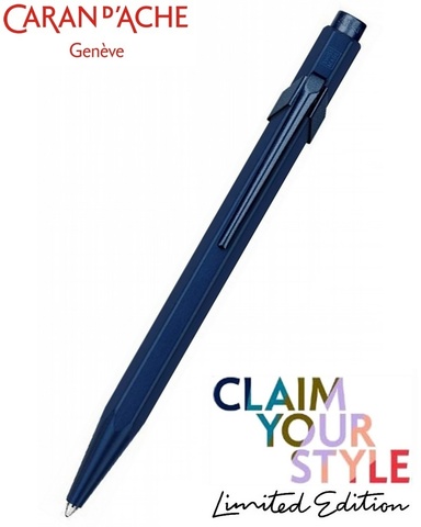 Ручка шариковая Caran d’Ache 849 Claim Your Style Edition 3 LE, Night Blue (849.565)