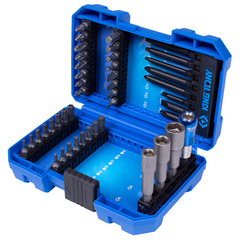 KING TONY (1044MR) Набор для шуруповерта, 44 предмета