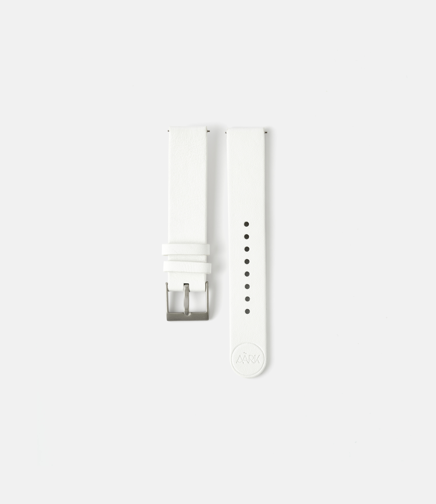 AARK Smooth White Strap — ремешок для часов (18 мм)