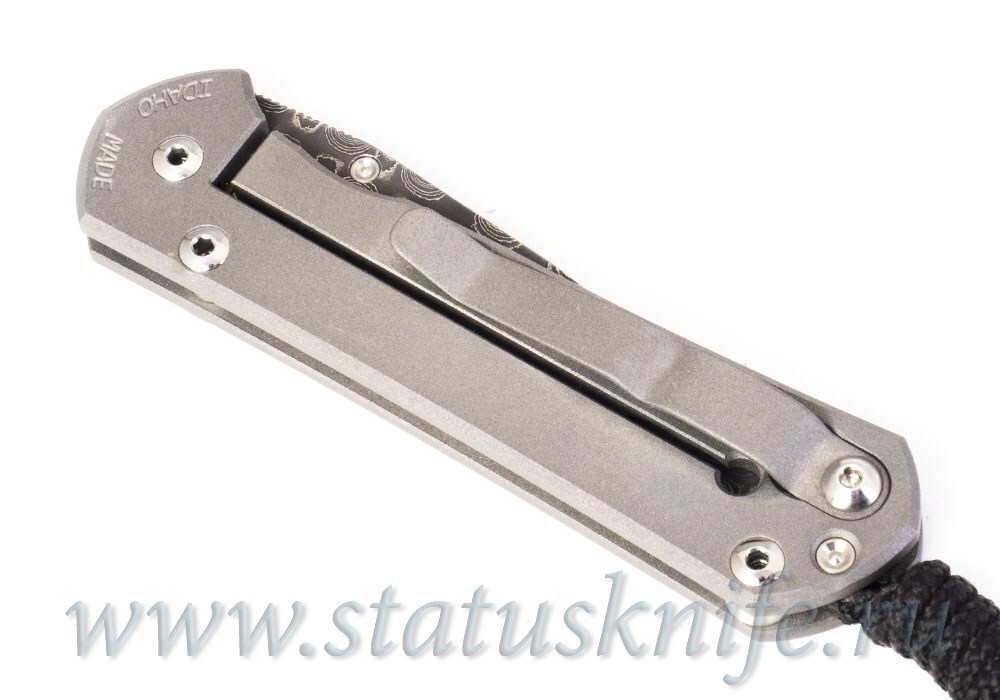 Нож Chris Reeve Small Sebenza 21 Raindrop Damascus
