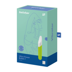 Мини-вибратор Satisfyer Ultra Power Bullet 7, зеленый