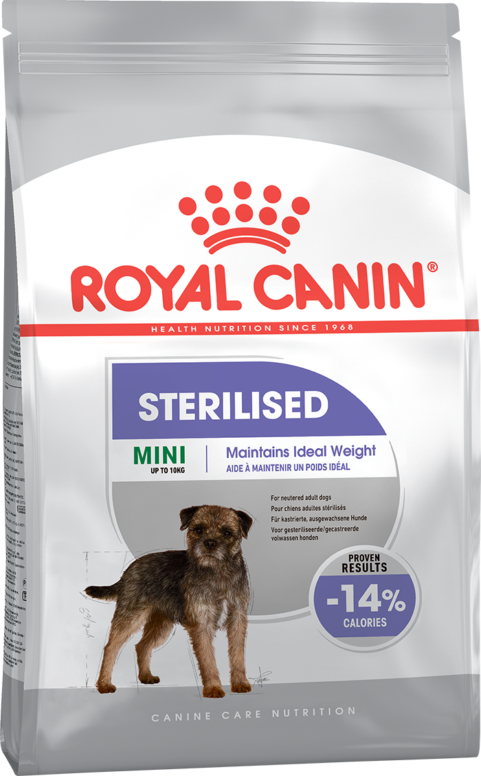 Роял для кастрированных собак. Royal Canin Mini Sterilised. Роял Канин x-small. Роял Канин для собак мини Эдалт. Royal Canin для стерилизованных собак.