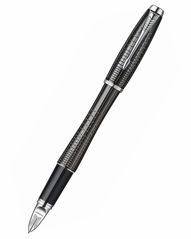 Ручка 5th mode Parker Urban Premium F204, Ebony Metal Chiselled CT (S0976050)