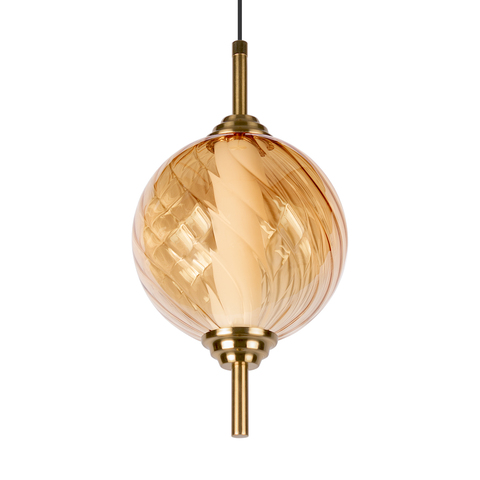 Подвесной светодиодный светильник Loft It Helix 10421/B Amber