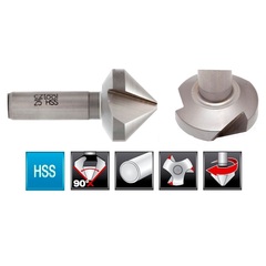 Зенковка ц/х 90° 31,0мм HSS 3z L71мм d12мм M16(BF) Bucovice(CzTool) 741310