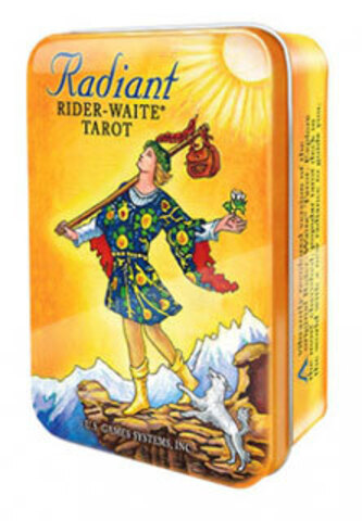 Radiant Rider- Waite Tarot мини в жестяной коробочке