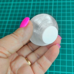 Плафон сферический конус на резьбе/ D4cм, H5см. Пластик