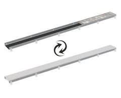 Alcaplast DOUBLE-750M Двусторонная рештка DOUBLE (цельная решетка или для вкладки плитки) фото