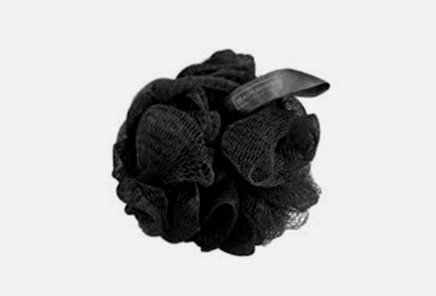 BEAUTY RELIGION Мочалка-облако для тела ЧЁРНАЯ Washcloud black (1 шт)