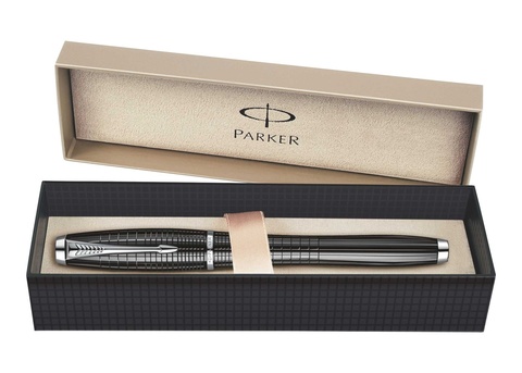 Ручка 5th mode Parker Urban Premium F204, Ebony Metal Chiselled CT (S0976050)