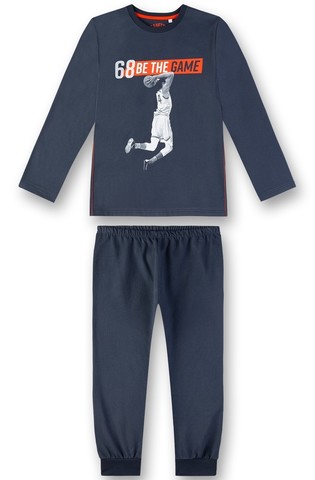 Темно-синяя пижама Sanetta Be the game! 128-176