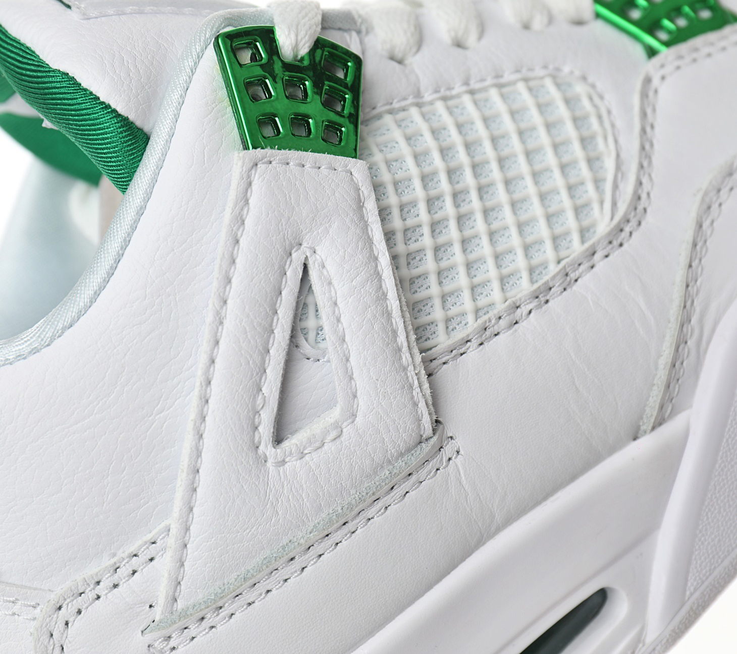 jordan 4 retro green metallic