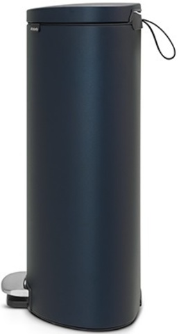 Ведро для мусора Brabantia FlatBack 30л темно-синее