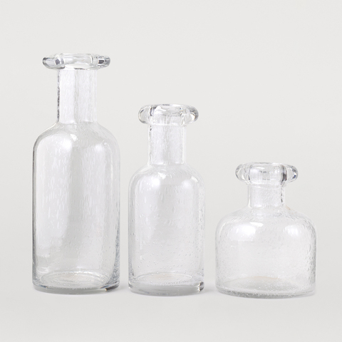 ВАЗА BUBBLES BOTTLES SET 3