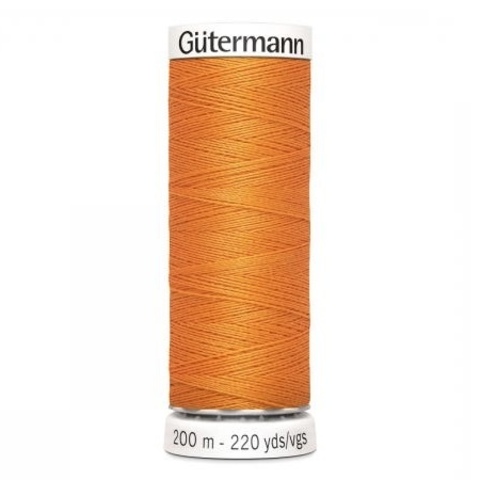 Нить Sew-All 200 м, Gutermann, 350 св.оранжевый