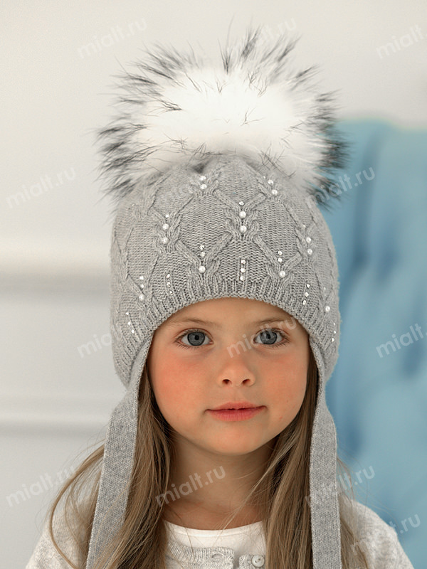 Зимние шапки для девочки