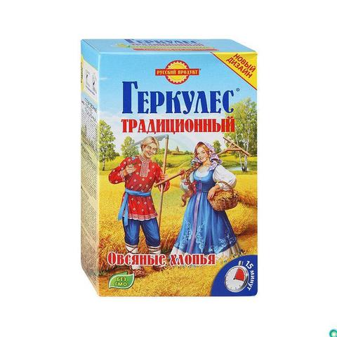Геркулес традиционный (русский продукт) 0,450 гр.