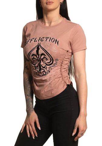 Affliction | Футболка женская ALCHEMY AW25432 левый бок