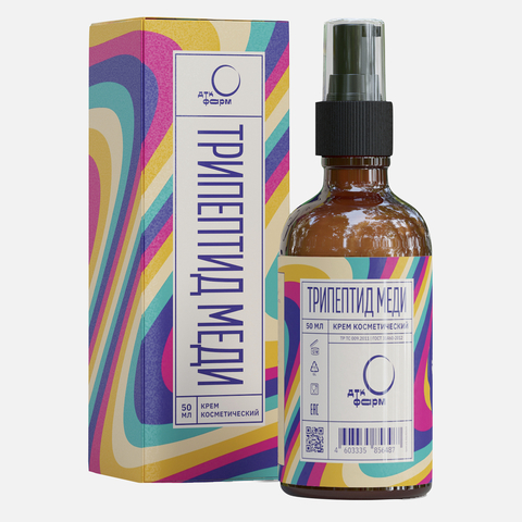 ТАЙGER  Крем косметический Трипептид меди, 50 мл