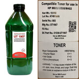 Тонер Mitsubishi/MKI UT 1907 для HP LJ M607, M608, M609, M402/M506, 5200, 9000. 1000 гр. Green ATM