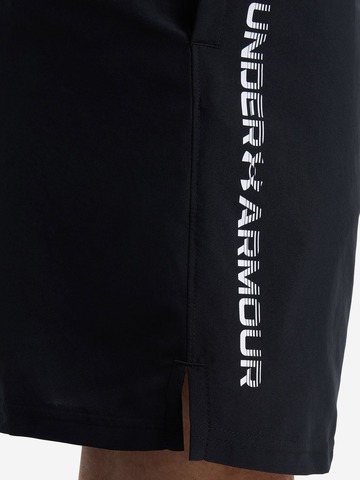Картинка шорты Under Armour Woven Wdmk Shorts черный - 3
