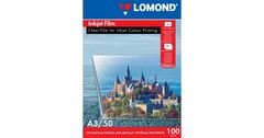 Пленка Lomond для цвентных струйных принтеров, А3 формат, 115 микрон, 50 л.