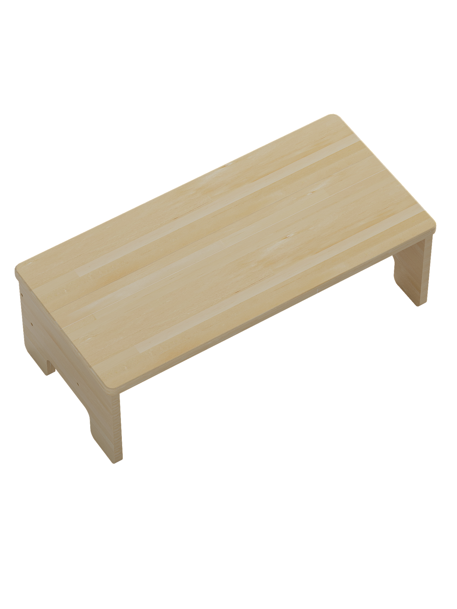 Скамья детская с полкой / 830х400х300 мм, дерево