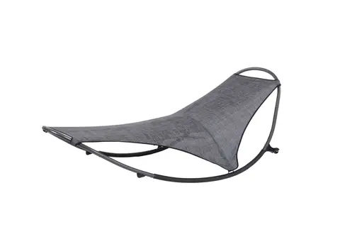 Шезлонг качалка текстиленовый Garden Way High Tech