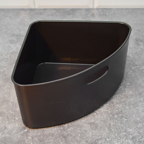 Корзина Agraba, 3.8 л, 29х22х12 см, цвет базальт, пластик