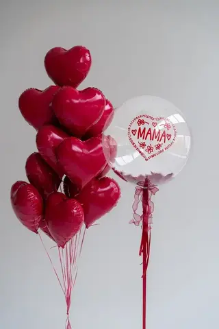 Сет гелиевых шаров Мама
