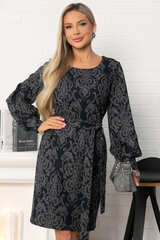 Платье Шарли (серо-синее) П14862-18М LT Collection