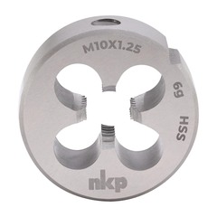 Плашка М10х1,25 DINEN22568 HSS 6g 30х11мм NKP 240101N