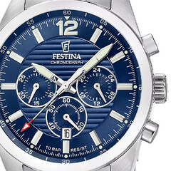 Часы мужские Festina F20742/1 Timeless Chronograph