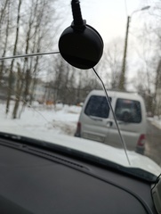 АНТЕНА АВТОМОБИЛЬНАЯ АКТИВНАЯ ВНУТРИСАЛОННАЯ ТРИАДА-100