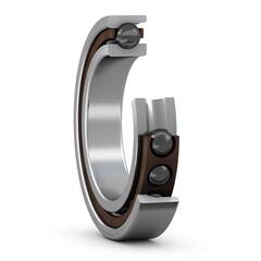 Super-precision, high-capacity, universally matchable single row angular contact ball bearing 7003 CDGA/HCP4A
