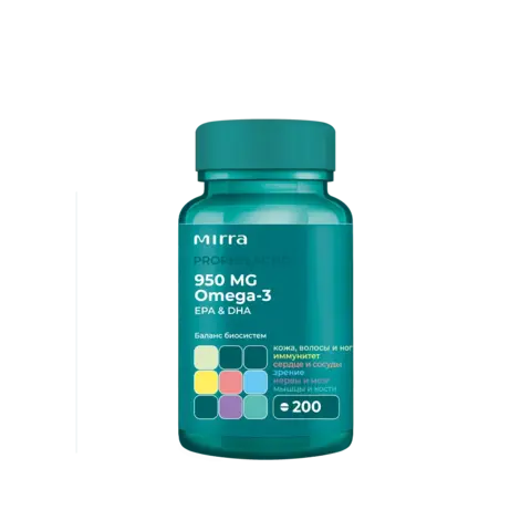 Мирра-Омега 3 200 кап