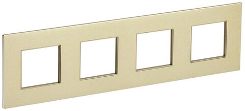 SKANDY Рамка 4-мест. SK-F34Sh металл шамп. IEK
